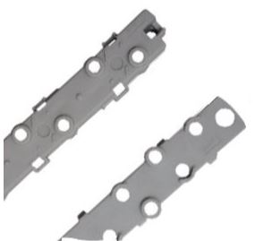 Шины контактных групп имеют дополнительный корпус изоляции.