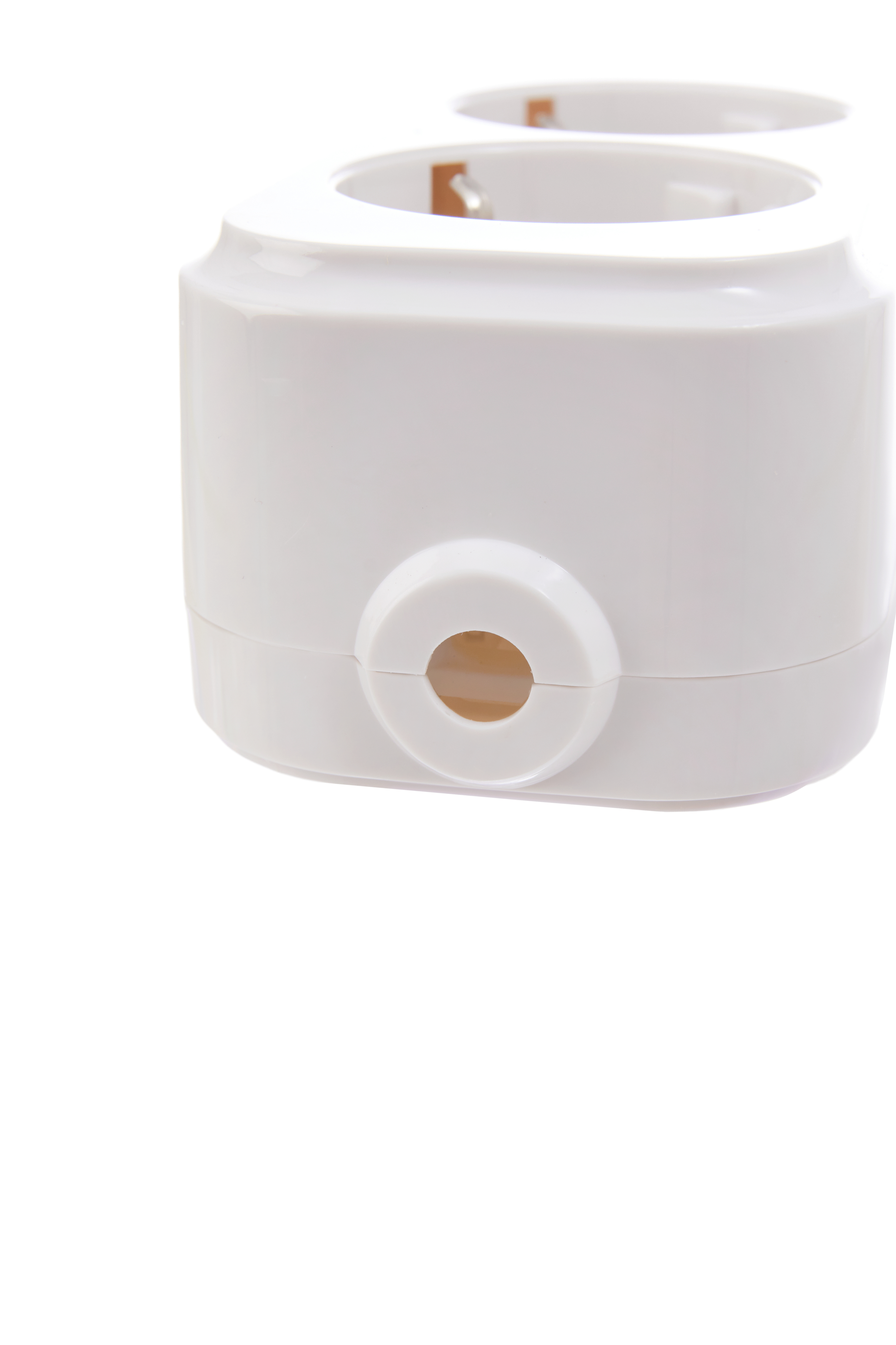 Розетка переносная разборная с заземлением К02 2 места CLASSIC IEK