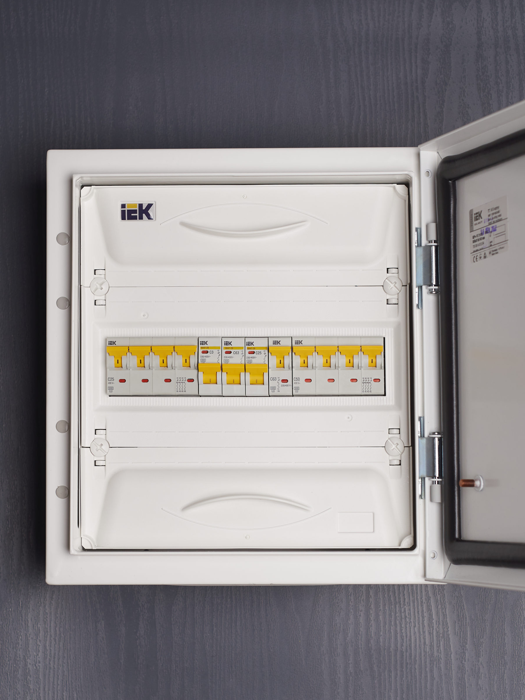 KARAT Автоматический выключатель ВА47-29 1P C 25А 4,5кА IEK