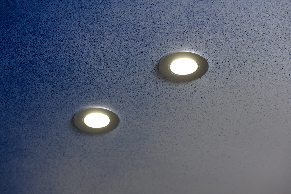 Светильник 4104 встраиваемый под лампу MR16 круг пластиковый белый IEK