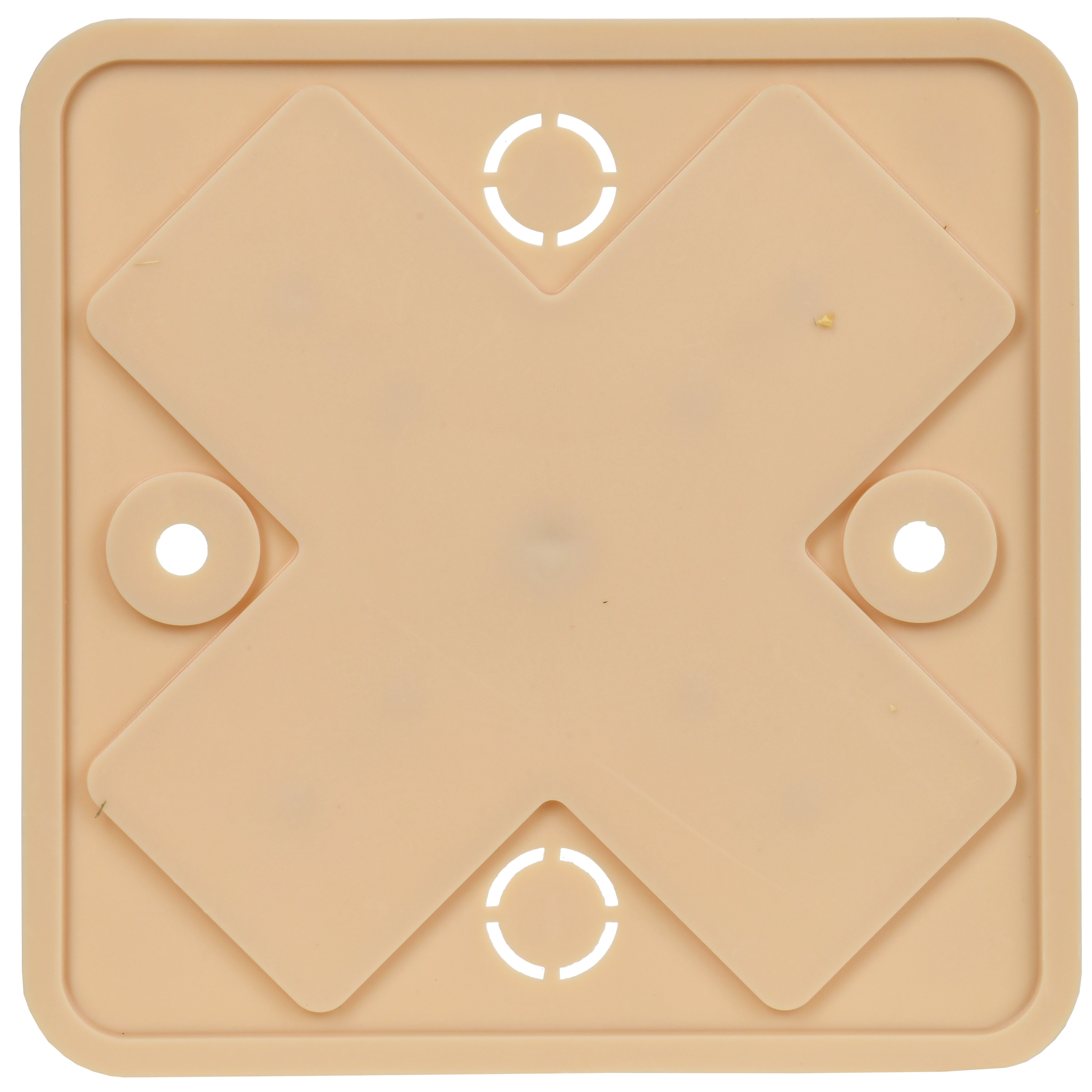 Коробка распаячная КМ41216-04 для открытой проводки безгалогенная (HF) 75х75х28мм сосна (6 клемм 6мм2) IEK