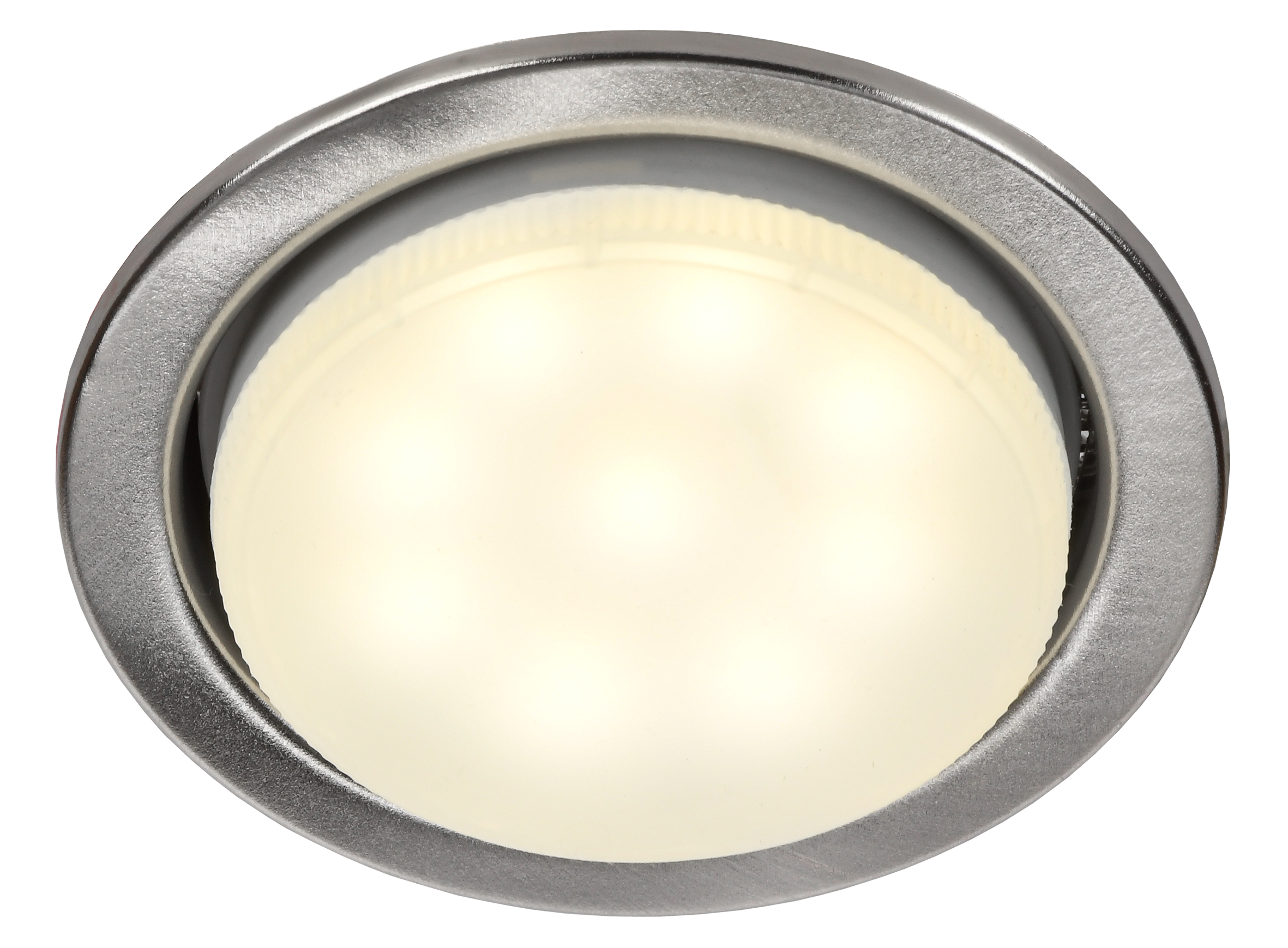 Светильник 4114 встраиваемый под лампу GX53 хром матовый IEK