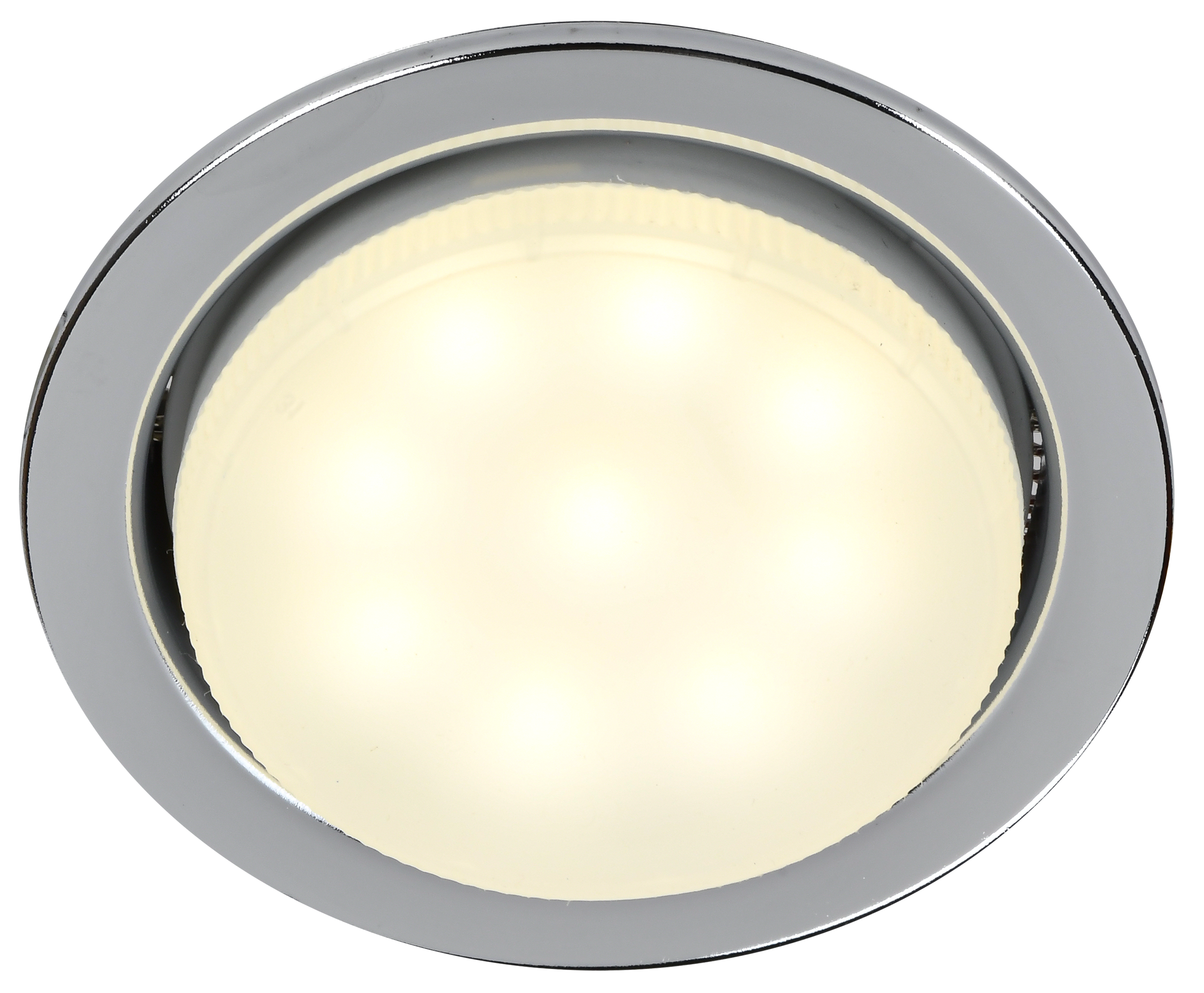 Светильник 4114 встраиваемый под лампу GX53 хром IEK