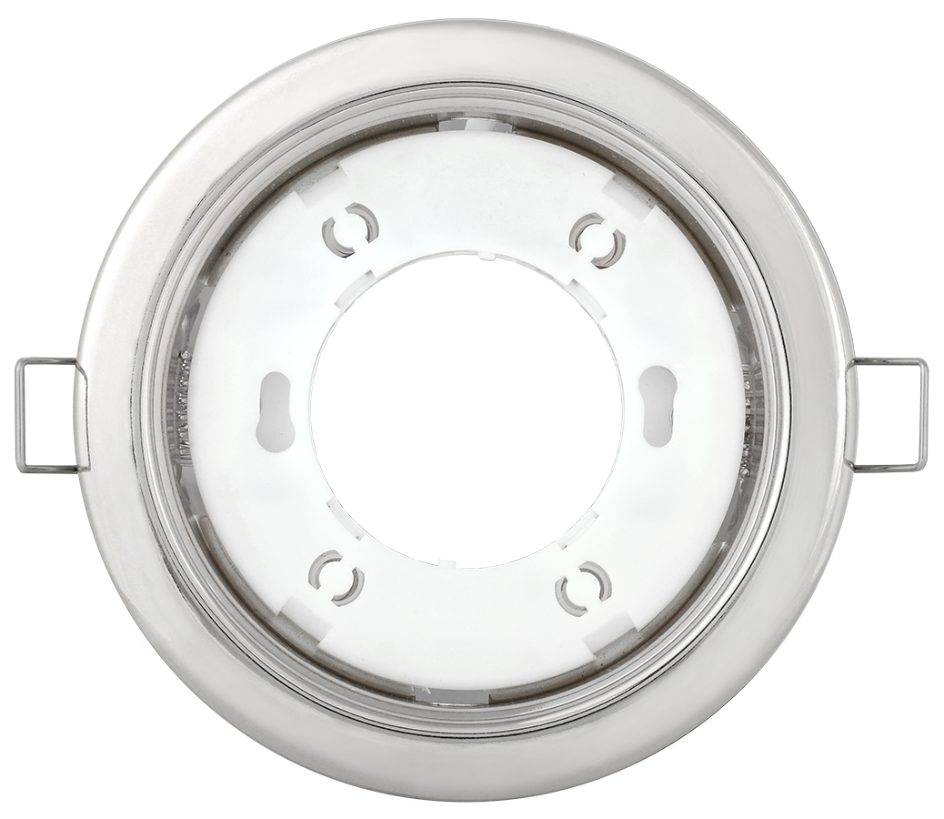 Светильник 4114 встраиваемый под лампу GX53 хром IEK