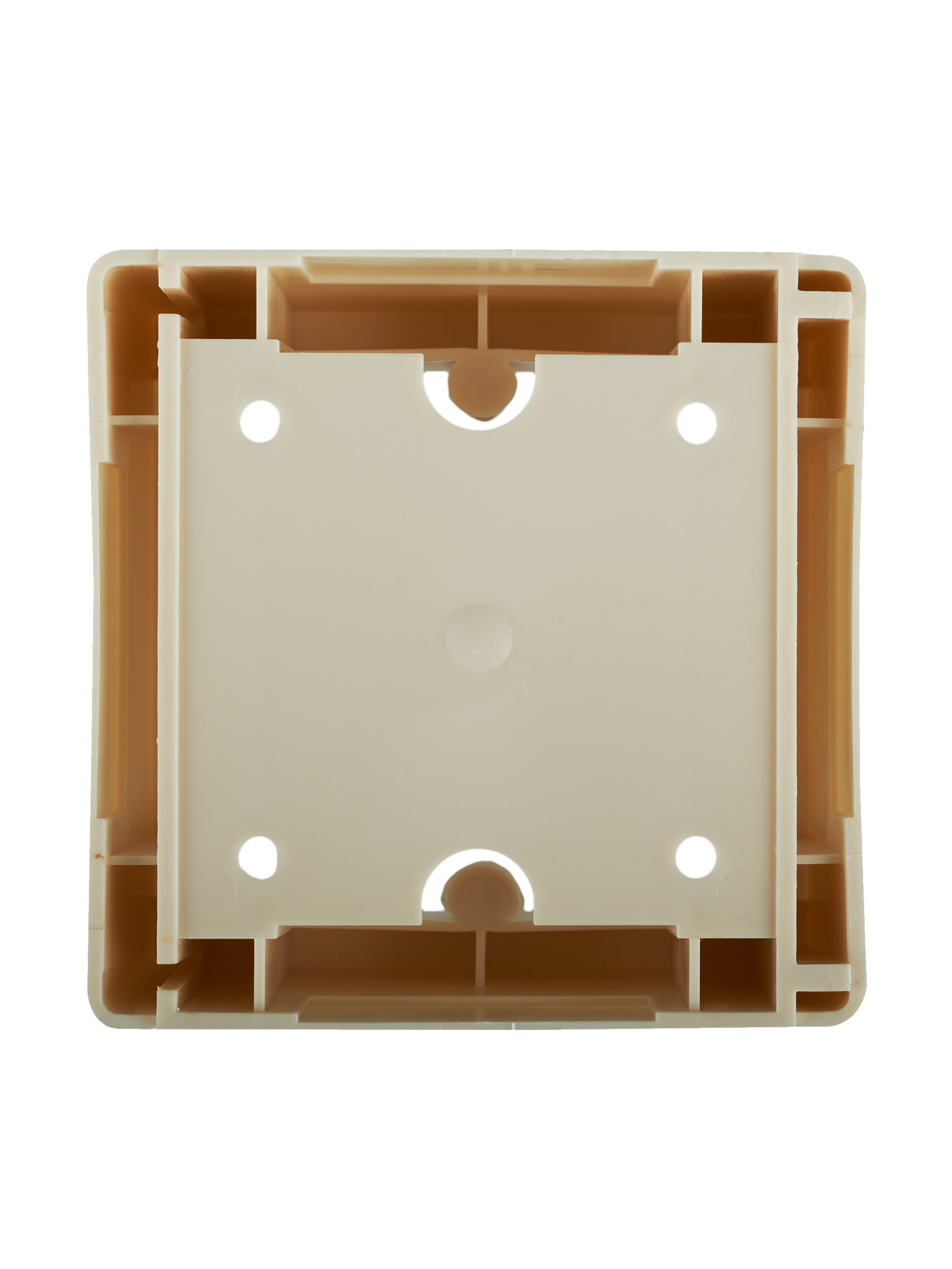 ELECOR Коробка универсальная КМКУ 88х88х44мм слоновая кость IEK