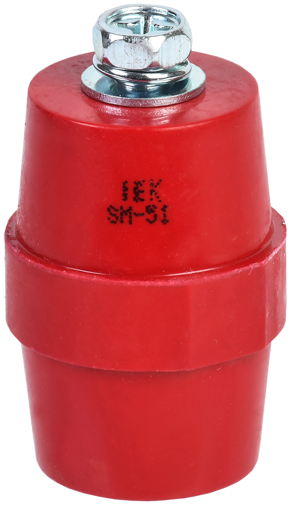 Изолятор SM51 (М8) силовой с болтом IEK