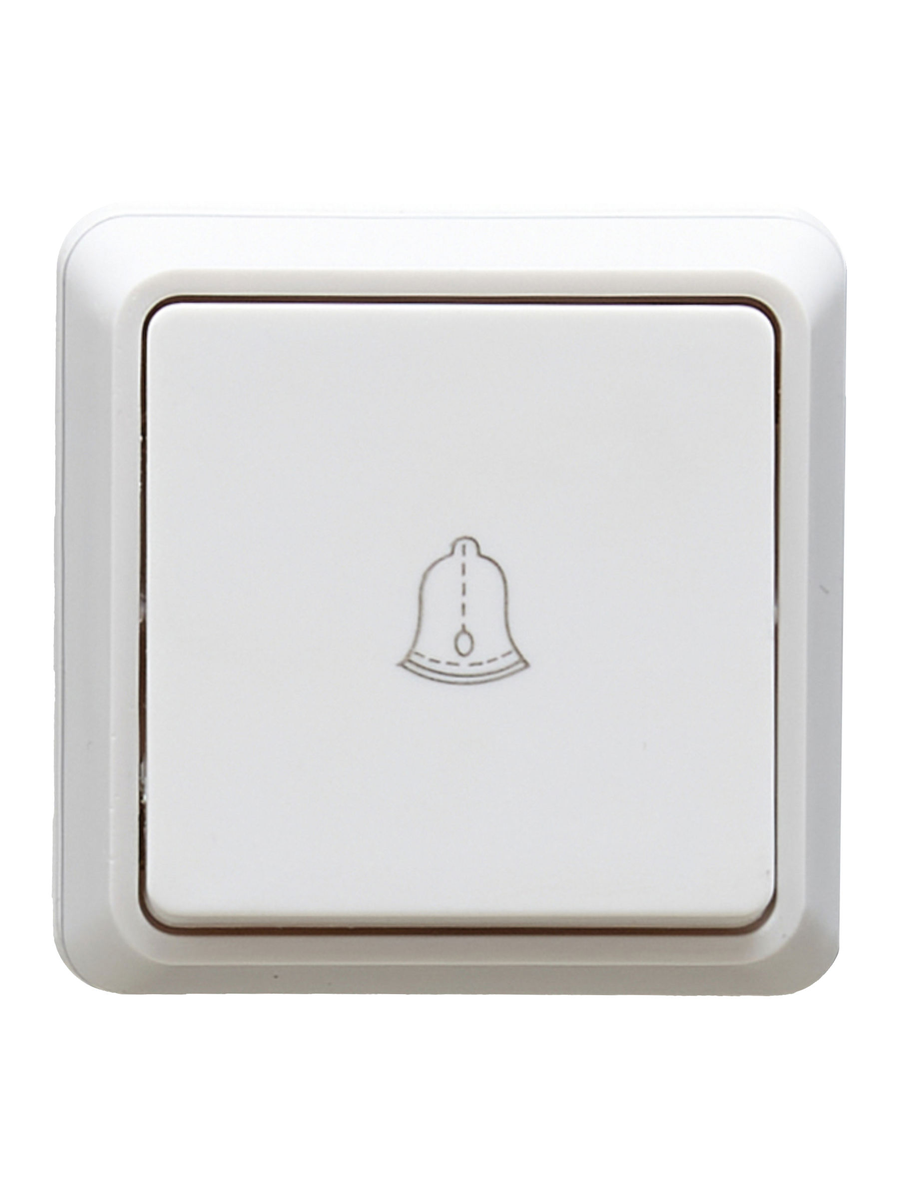 OKTAVA Выключатель 1-клавишный кнопочный для открытой установки 10А ВСк20-1-0-ОБ белый IEK