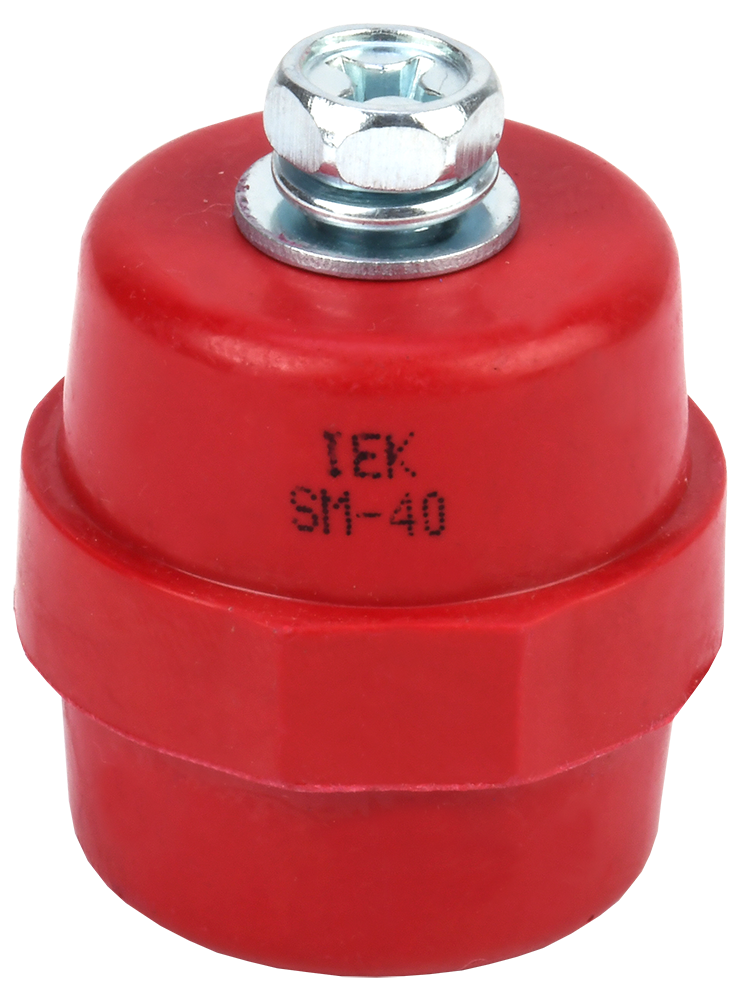 Изолятор SM40 (М8) силовой с болтом IEK