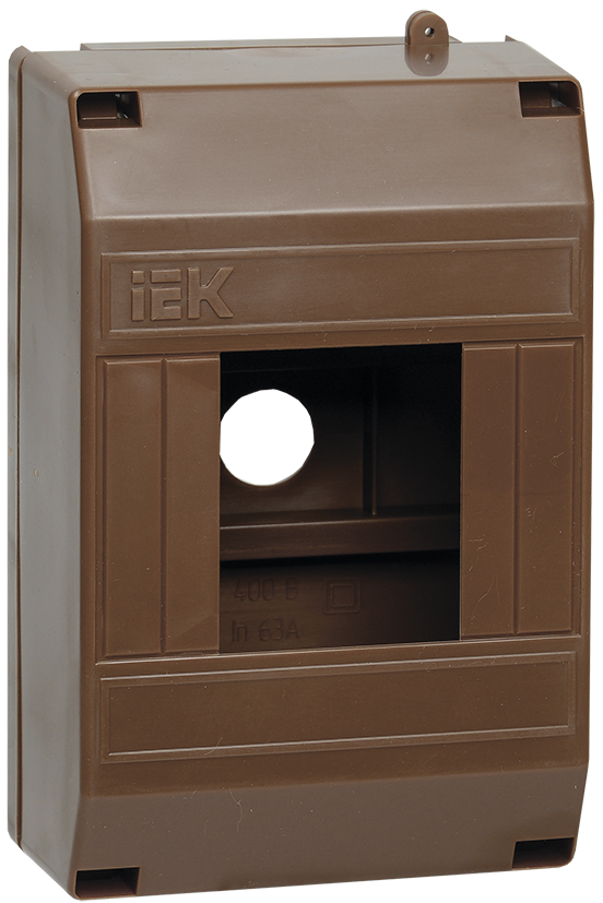 KREPTA 3 Корпус пластиковый КМПн 1/4 IP20 дуб IEK