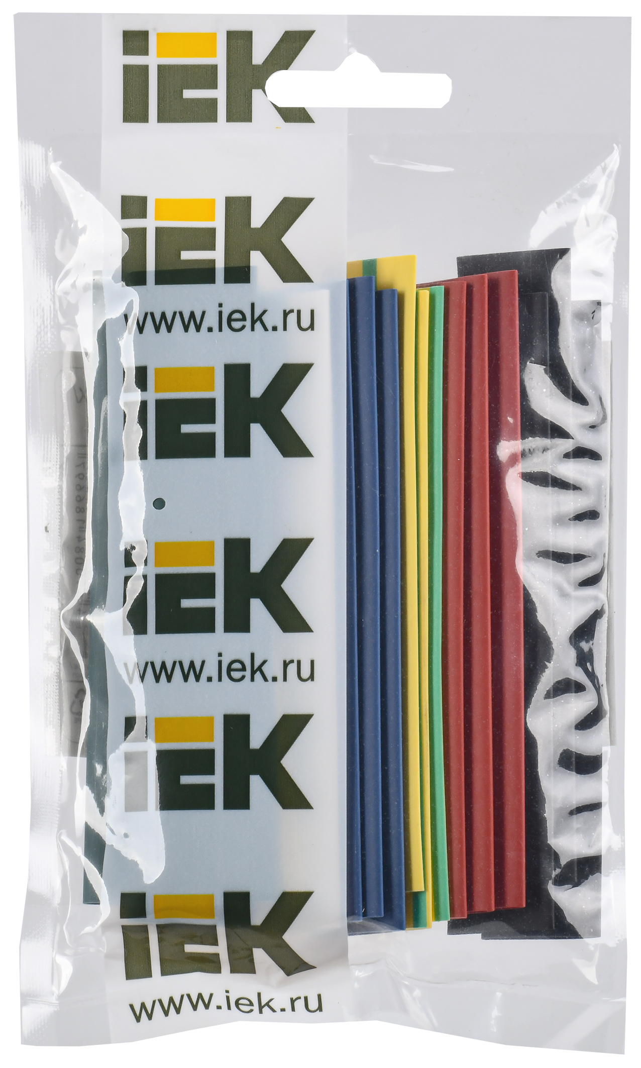Набор ТТУ нг-LS 12/6мм L=100мм 7 цветов (21шт/упак) IEK