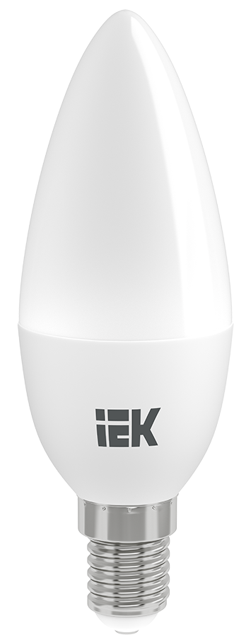 Лампа светодиодная C35 свеча 7Вт 230В 3000К E14 IEK