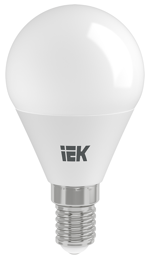 Лампа светодиодная G45 шар 5Вт 230В 4000К E14 IEK