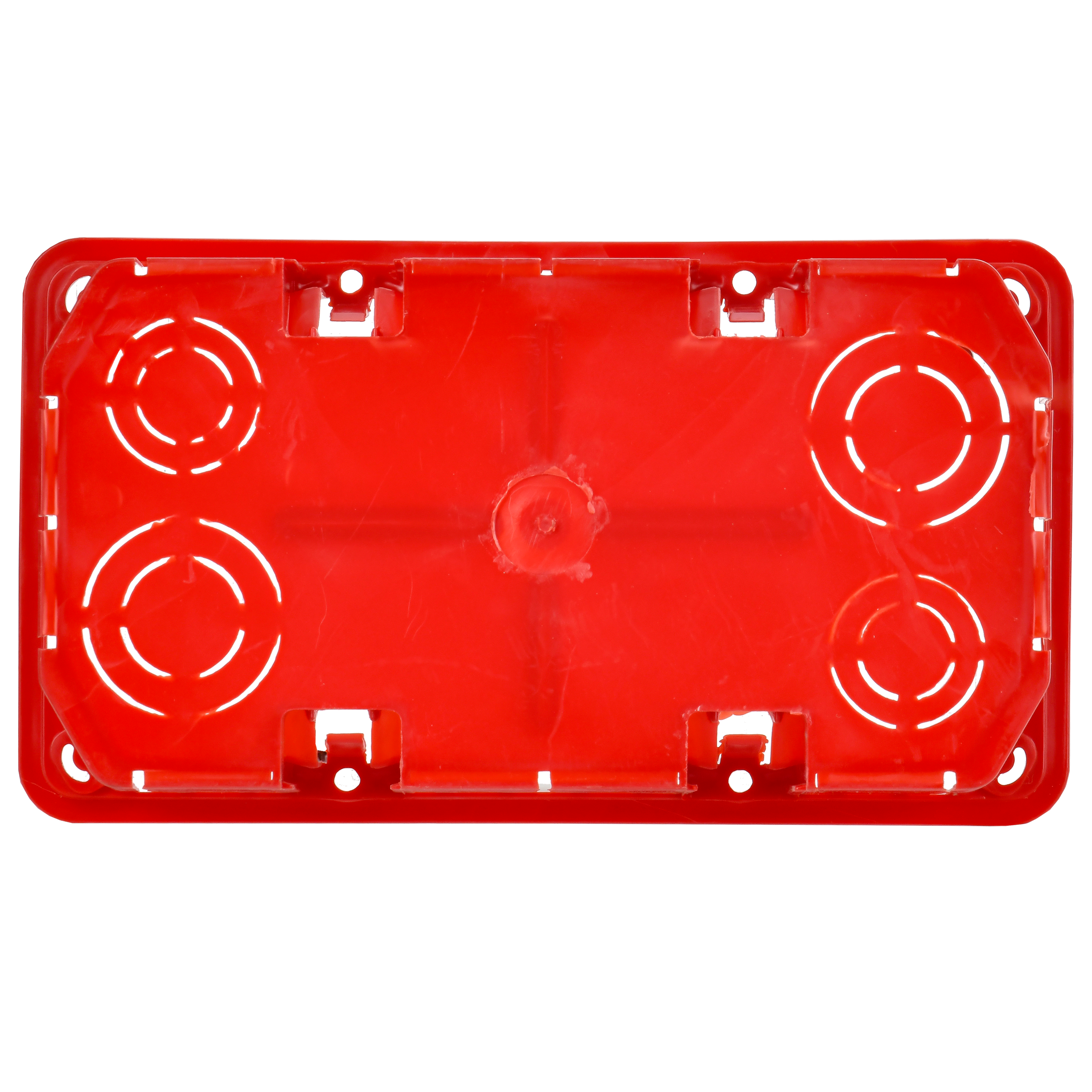 Коробка распаячная КМ41006 для твердых стен безгалогенная (HF) 172х96х45мм с саморезами с крышкой IEK