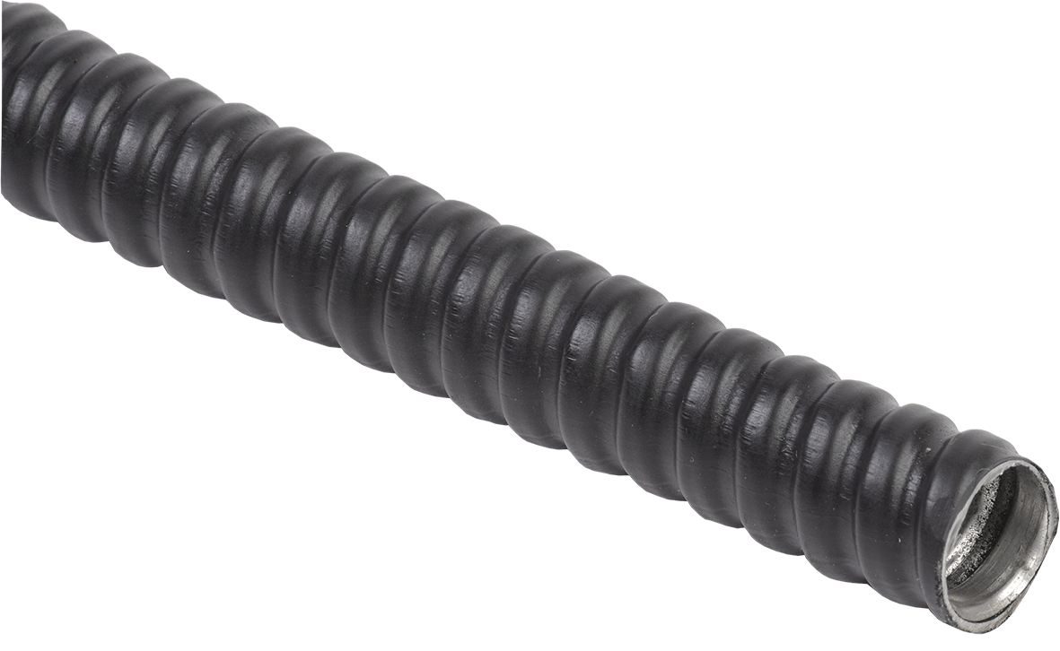 Металлорукав Р3-ЦПнг-12 с протяжкой черный (50м) IEK