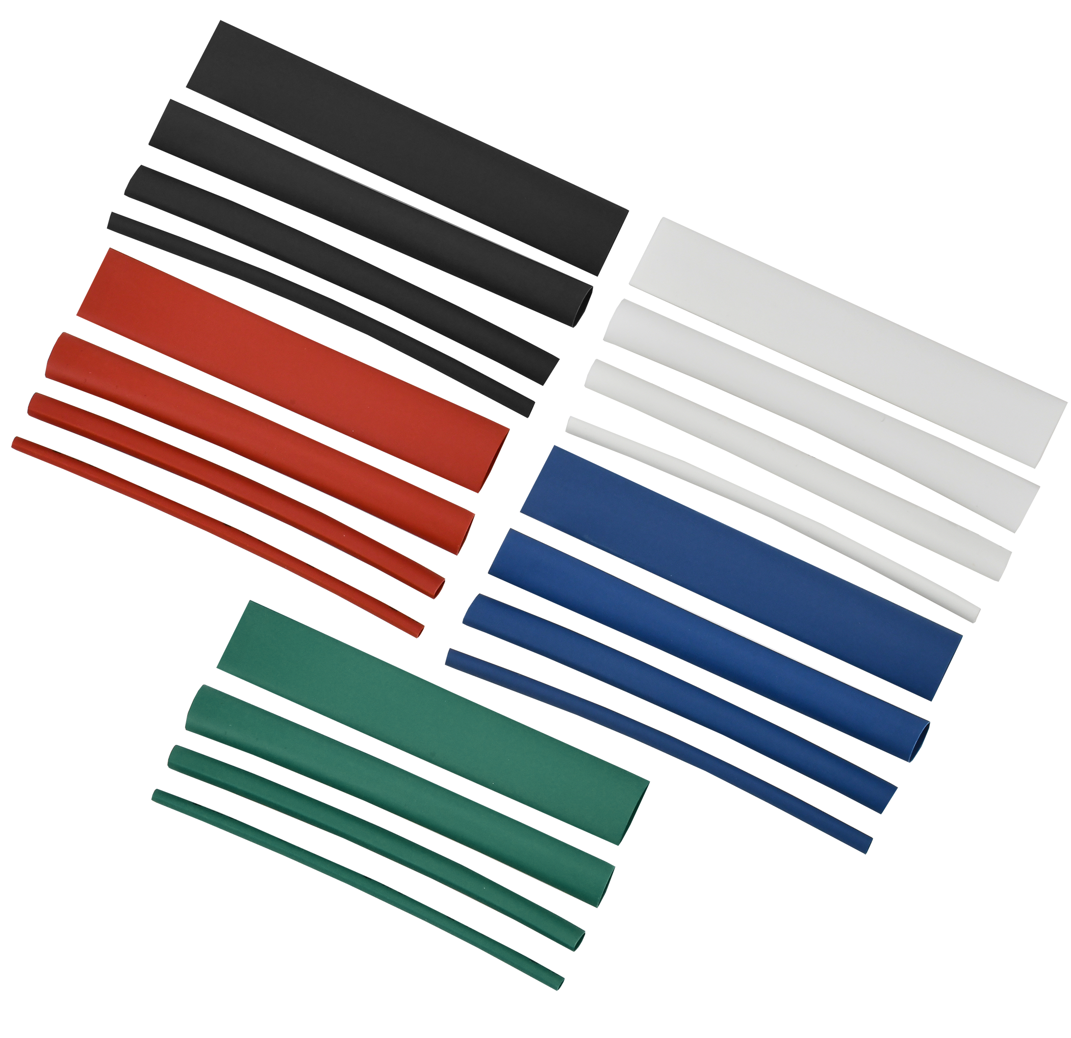 Набор ТТУ нг-LS 2/1-4/2-6/3-8/4 З/С/К/Ч/Б (20х8см/упак) IEK