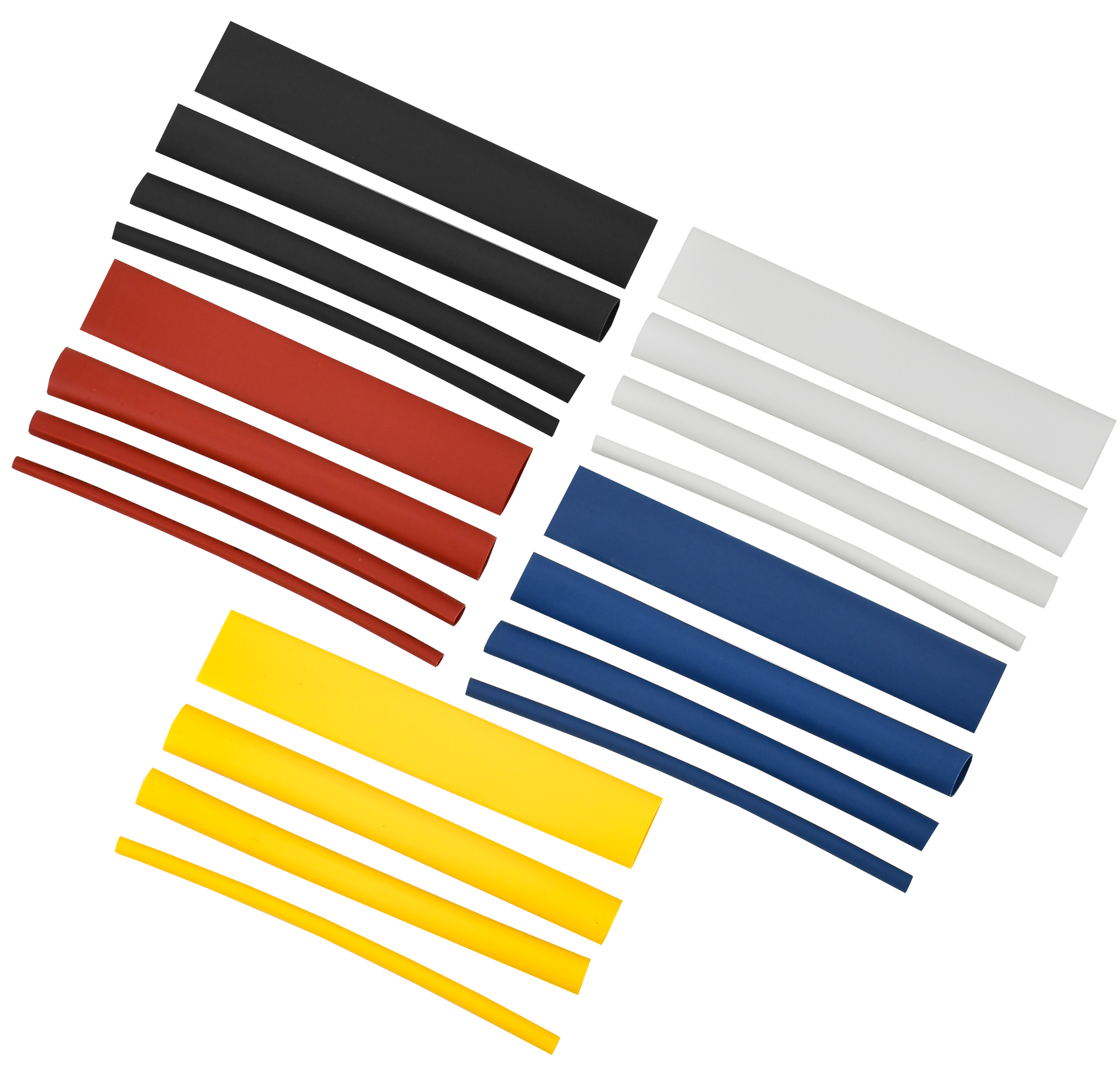 Набор ТТУ нг-LS 2/1-4/2-6/3-8/4 Ж/С/К/Ч/Б (20х8см/упак) IEK