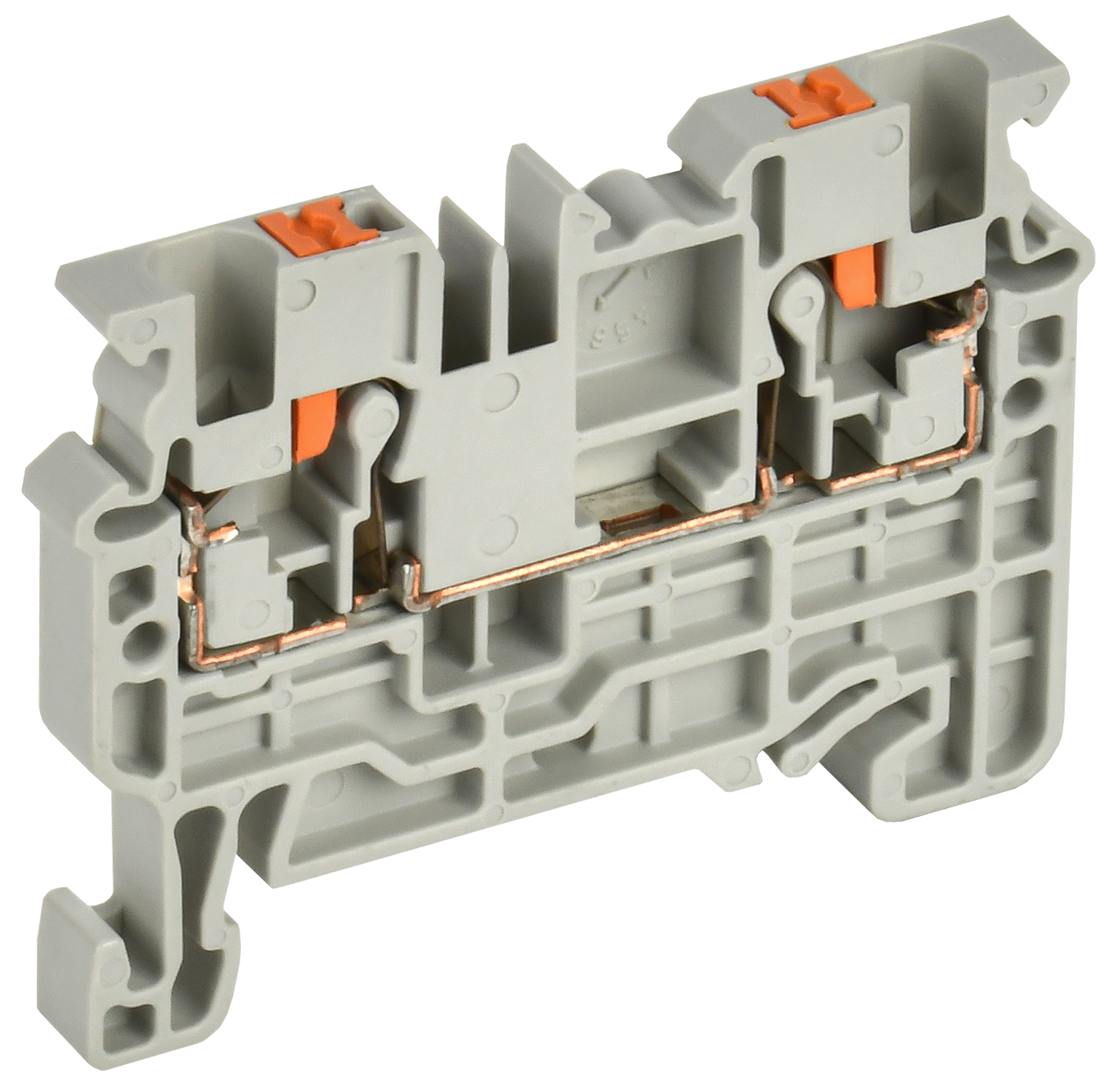 ARMAFIX Клемма пружин. Push-in CP 2,5мм2 серая IEK