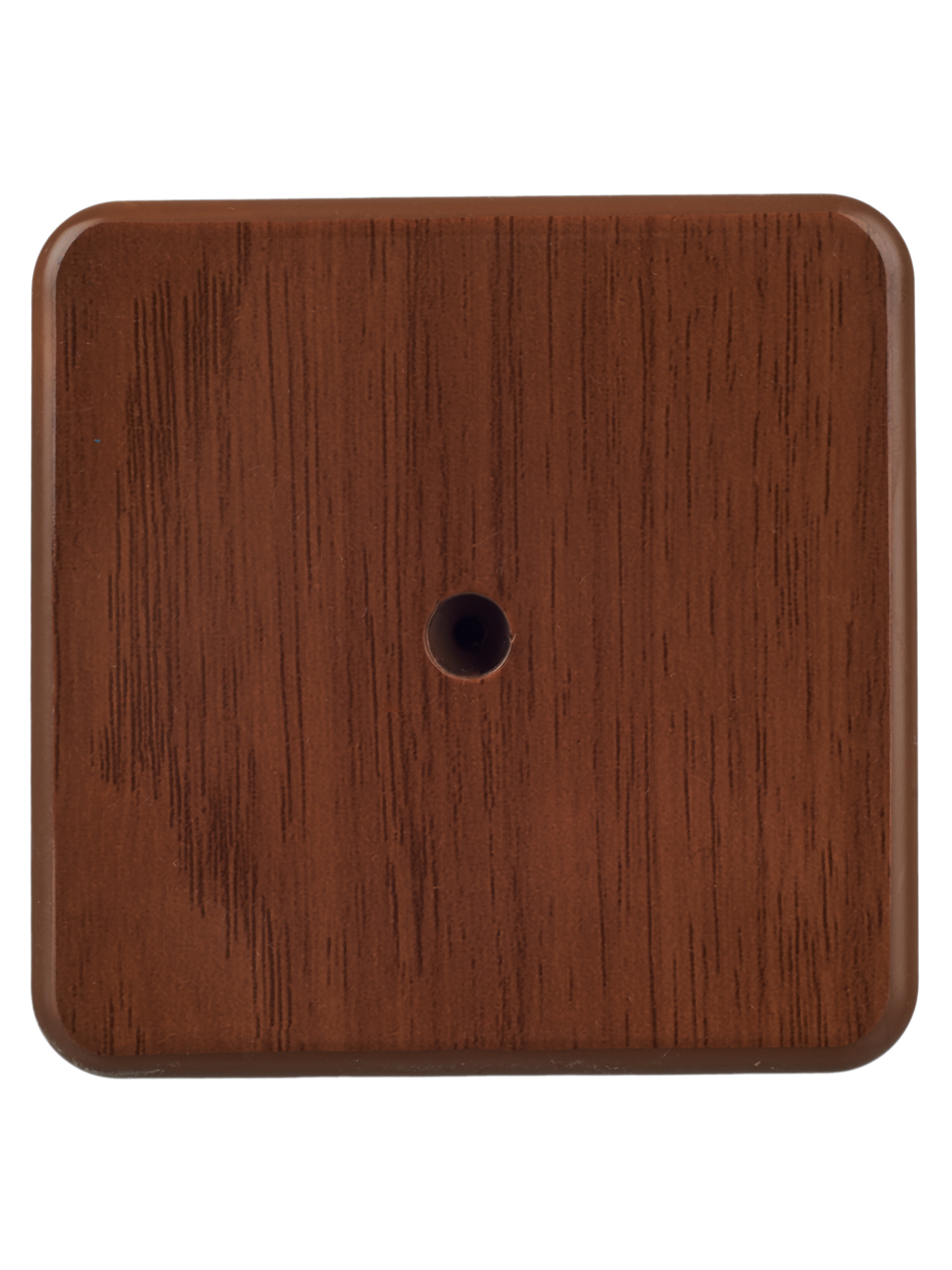 Коробка распаячная КМ41211-05 для открытой проводки безгалогенная (HF) 75х75х20мм дуб IEK