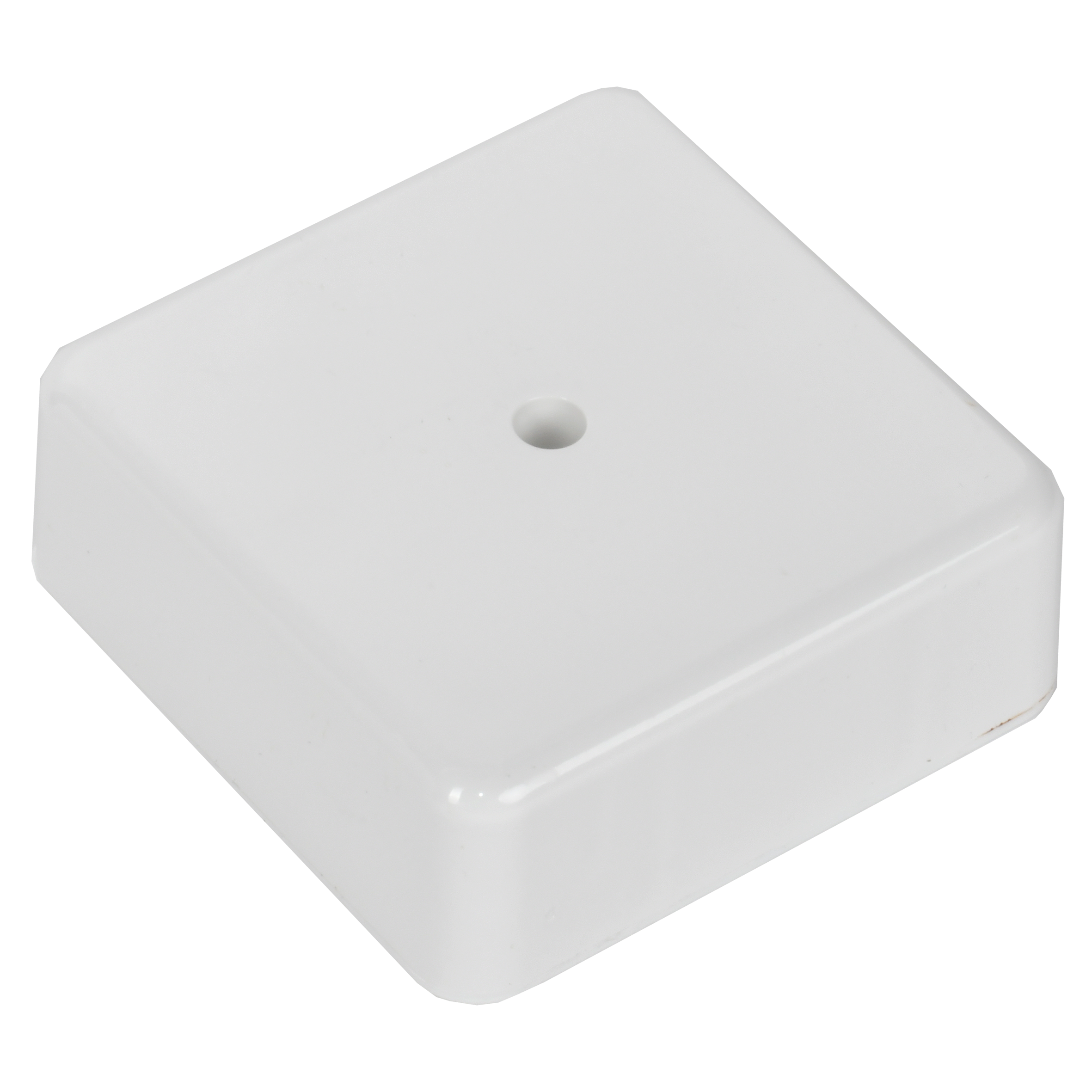 Коробка распаячная КМ41215-01 для открытой проводки безгалогенная (HF) 75х75х28мм белая IEK