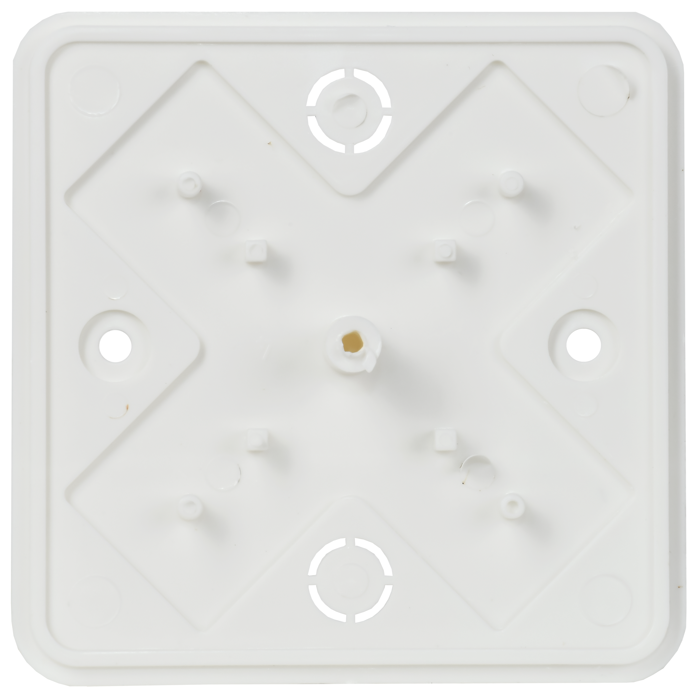 Коробка распаячная КМ41215-01 для открытой проводки безгалогенная (HF) 75х75х28мм белая IEK