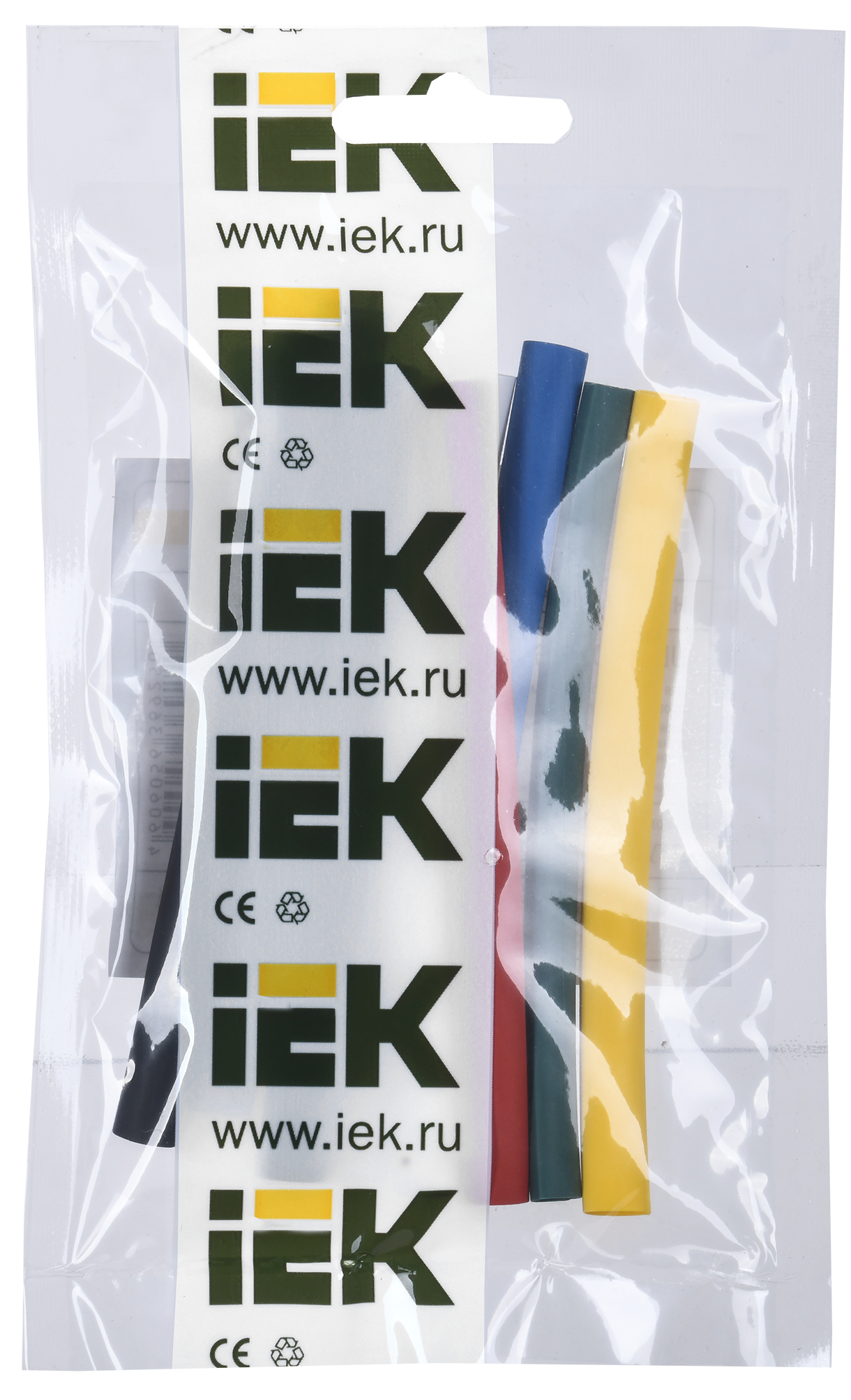 Набор ТТУ нг-LS 6/3 4хЧ/2хБ/К/С/Ж/З (10х10см/упак) IEK