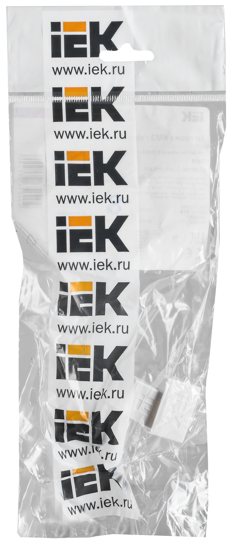 ELECOR Заглушка КМЗ 25х16 белый (4шт/компл) IEK