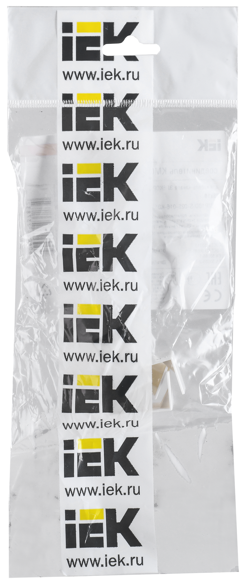 ELECOR Соединитель на стык КМС 25х16 белый (4шт/компл) IEK