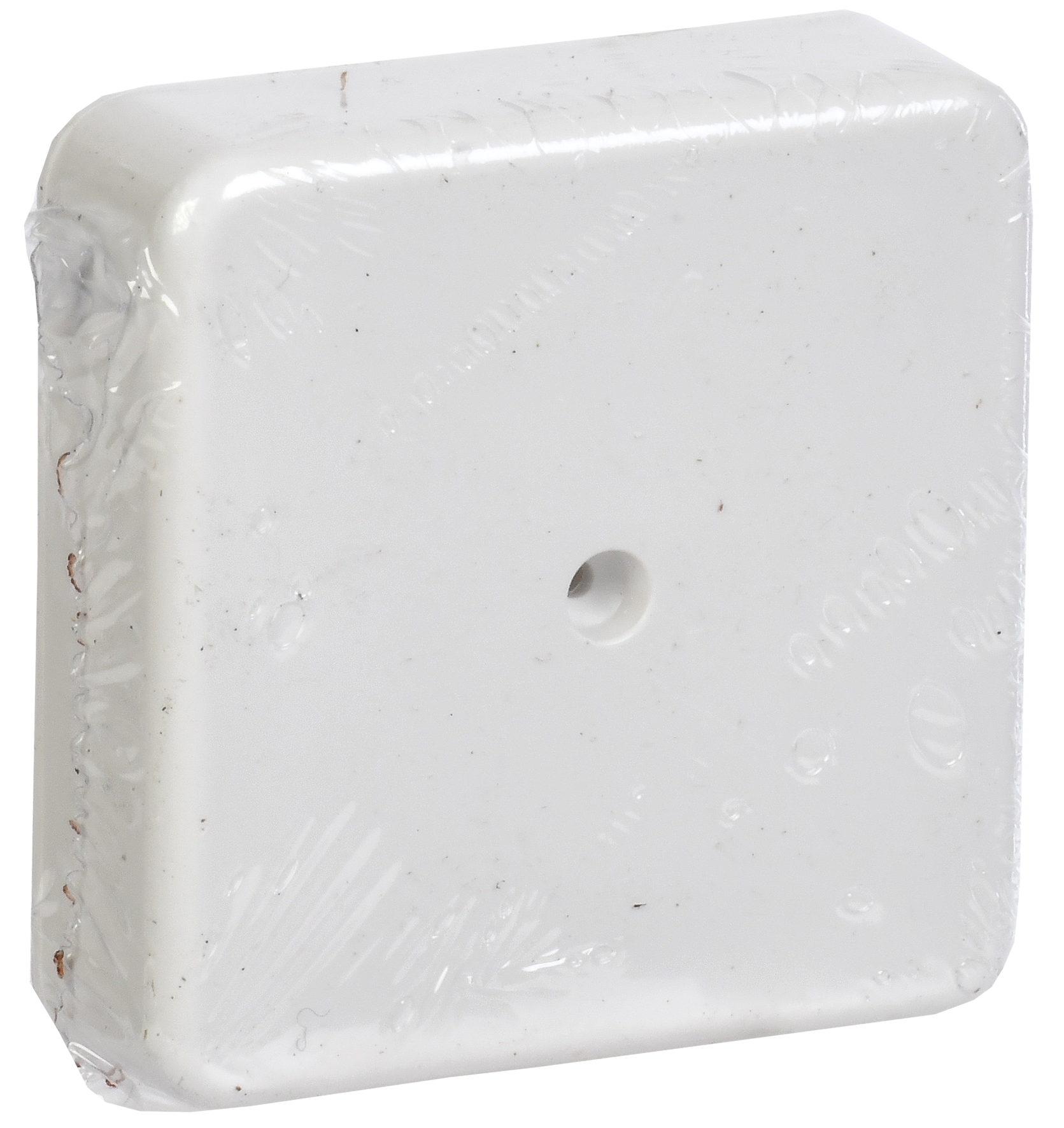 Коробка распаячная КМ41211-01 для открытой проводки безгалогенная (HF) 75х75х20мм белая IEK