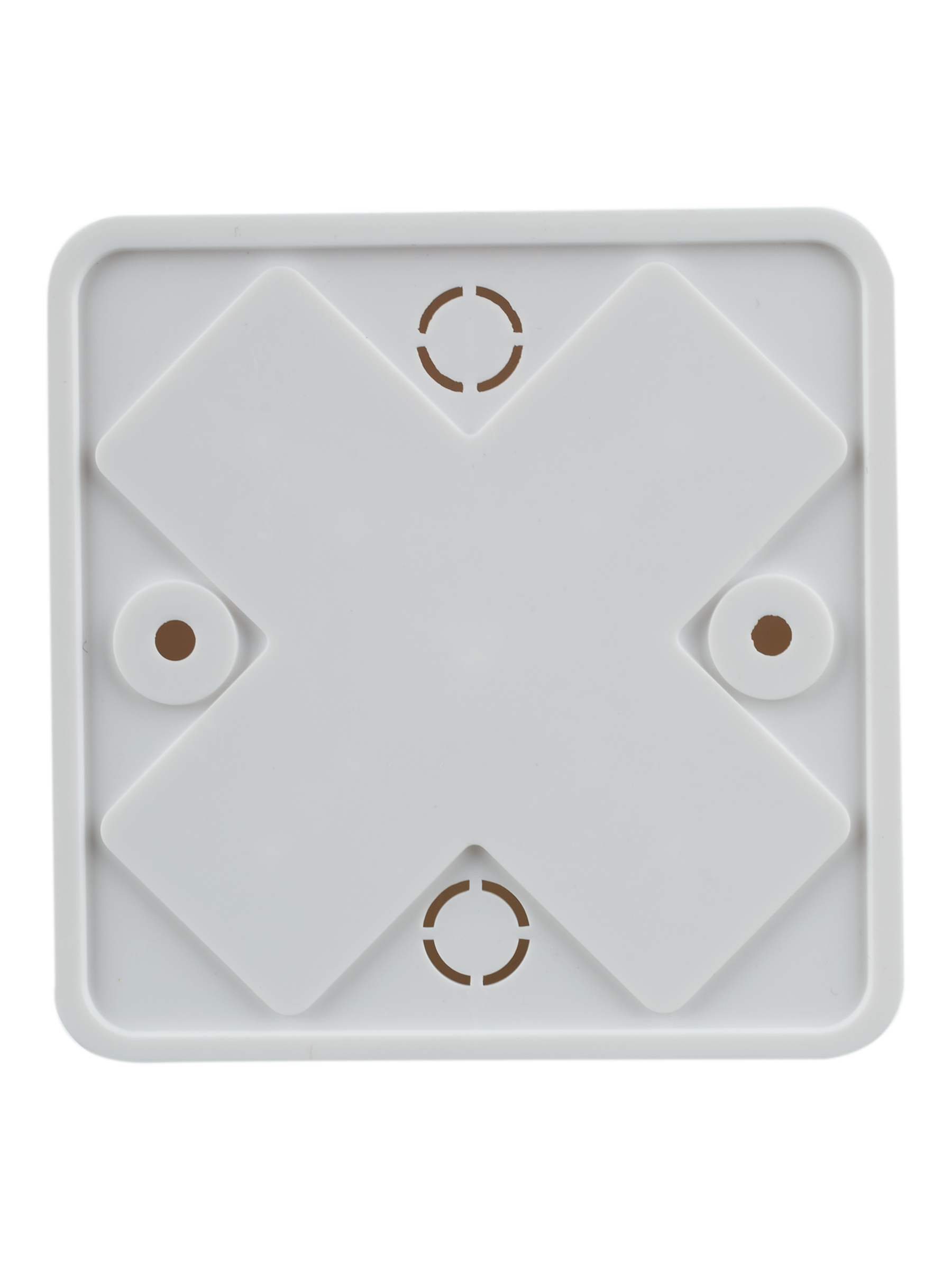 Коробка распаячная КМ41211-01 для открытой проводки безгалогенная (HF) 75х75х20мм белая IEK