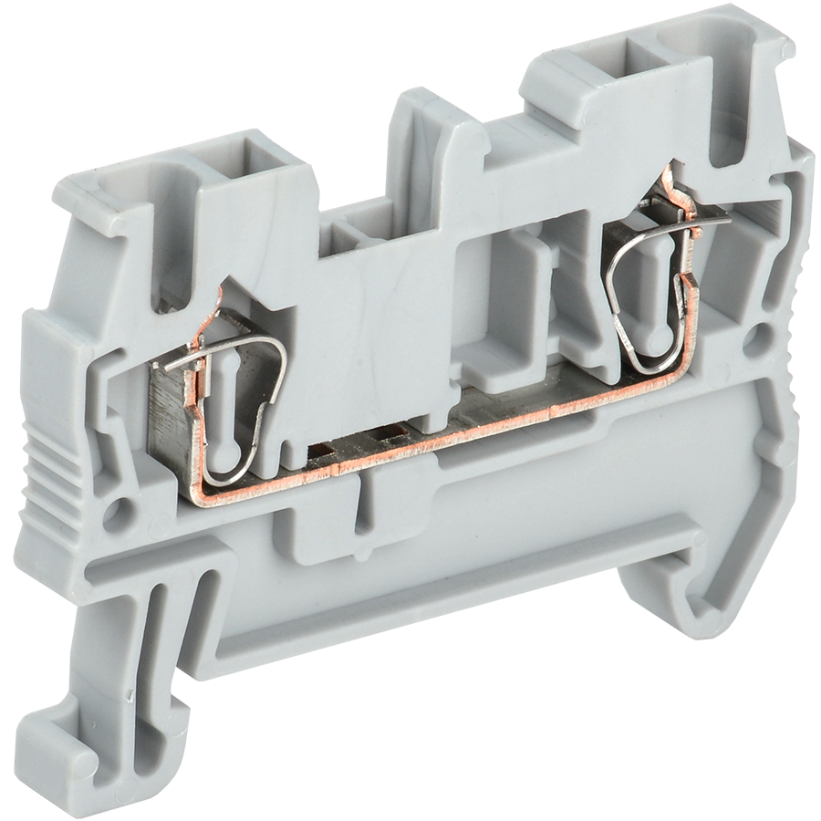 Клемма пружинная КПИ 2в-2,5 31А серая IEK