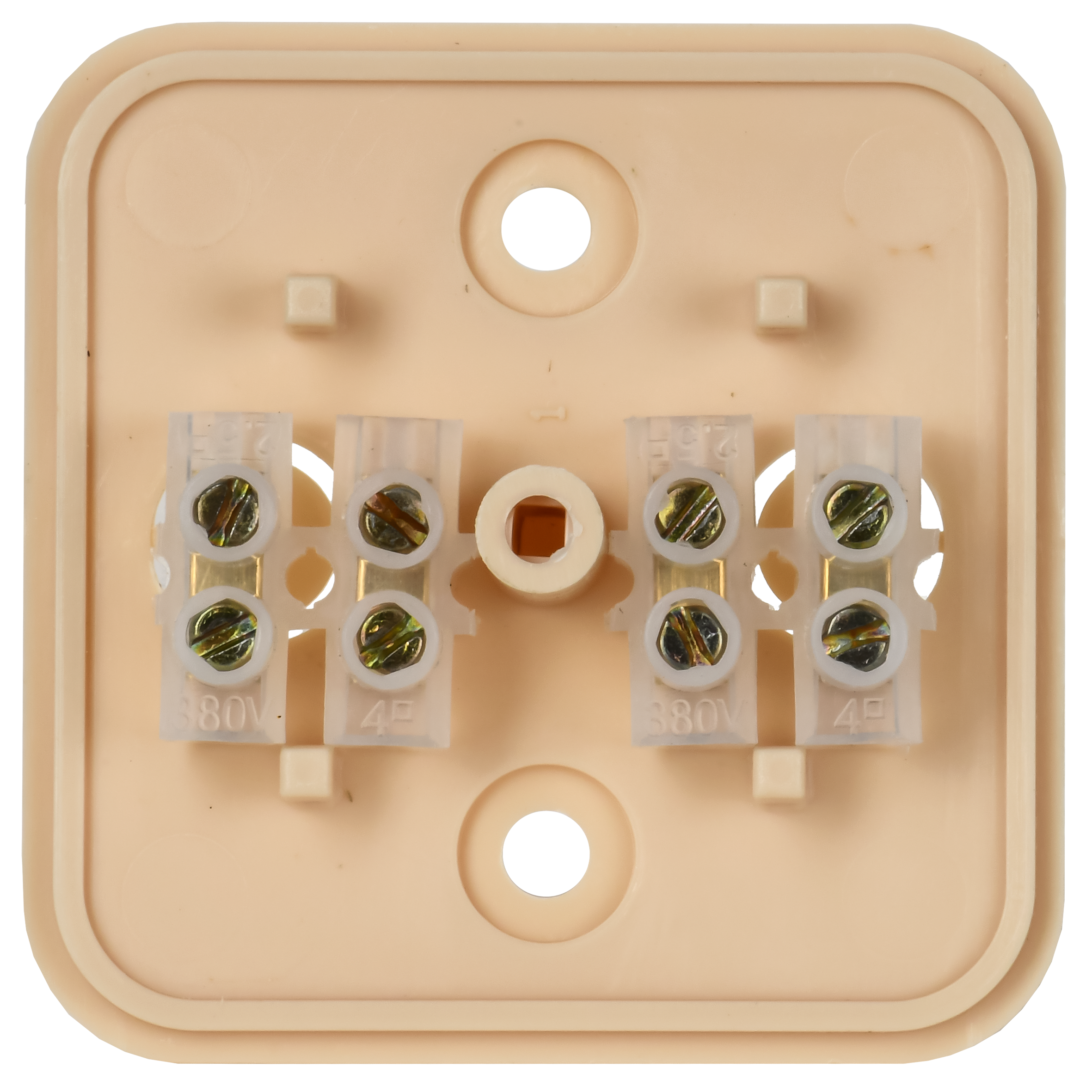 Коробка распаячная КМ41205-04 для открытой проводки безгалогенная (HF) 50х50х20мм сосна IEK