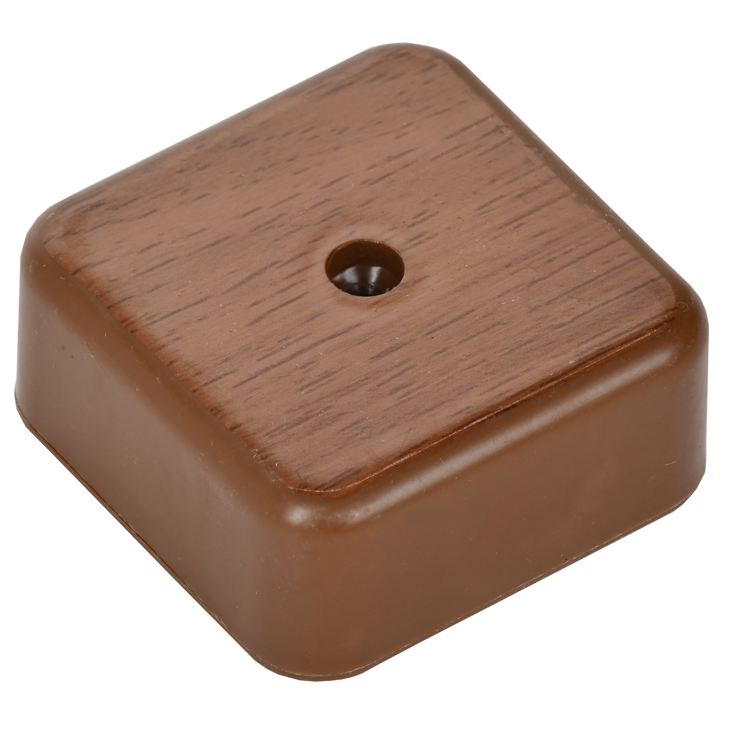 Коробка распаячная КМ41205-05 для открытой проводки безгалогенная (HF) 50х50х20мм дуб IEK