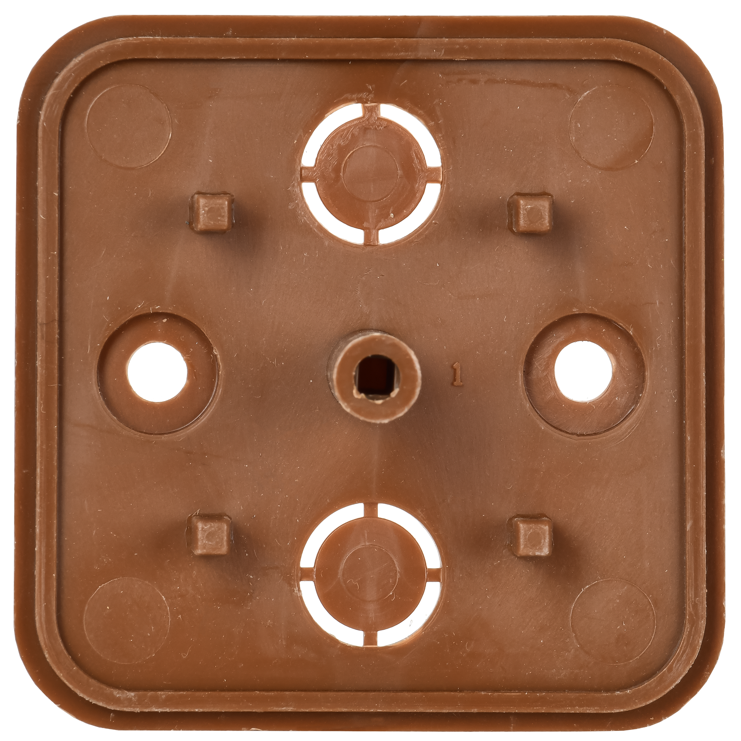 Коробка распаячная КМ41205-05 для открытой проводки безгалогенная (HF) 50х50х20мм дуб IEK