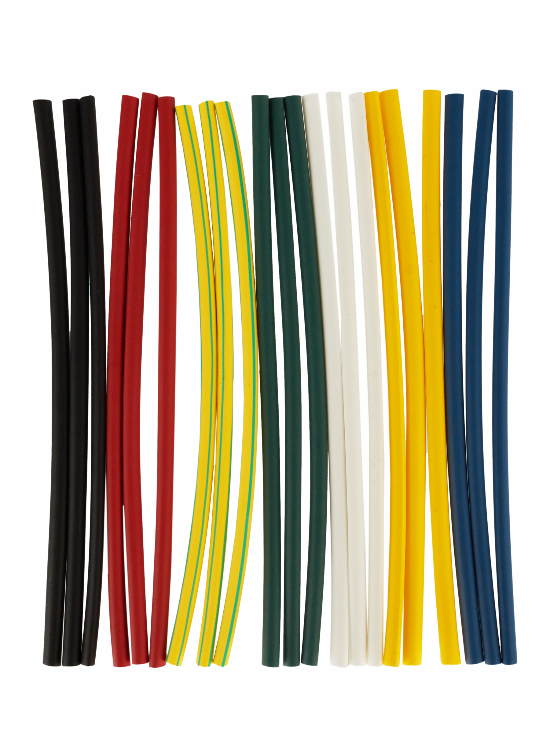 Набор ТТУ нг-LS 2/1мм L=100мм 7 цветов (21шт/упак) IEK