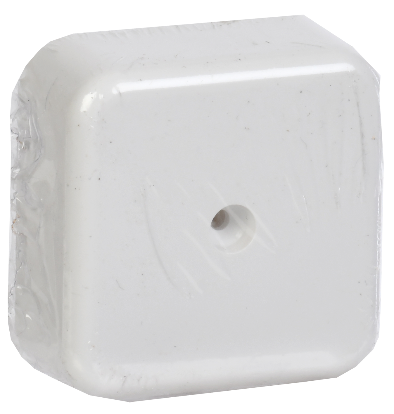 Коробка распаячная КМ41205-01 для открытой проводки безгалогенная (HF) 50х50х20мм белая IEK