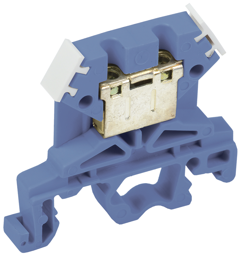 Зажим наборный ЗНИ-4мм2 (JXB35А) синий IEK