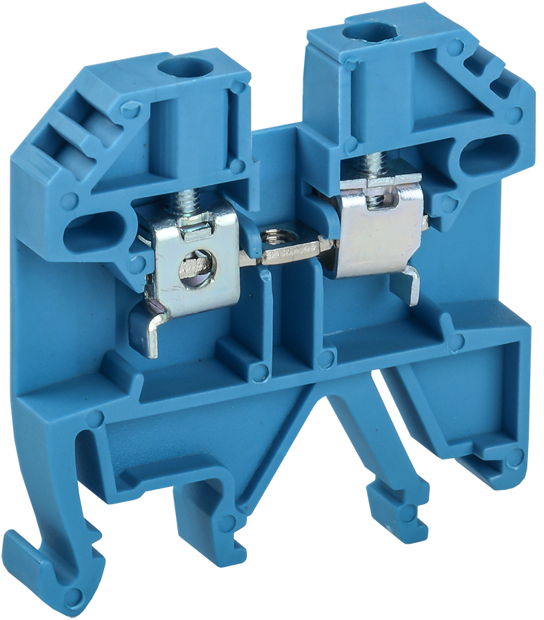 Клемма винтовая КВИ-2,5мм2 синяя IEK