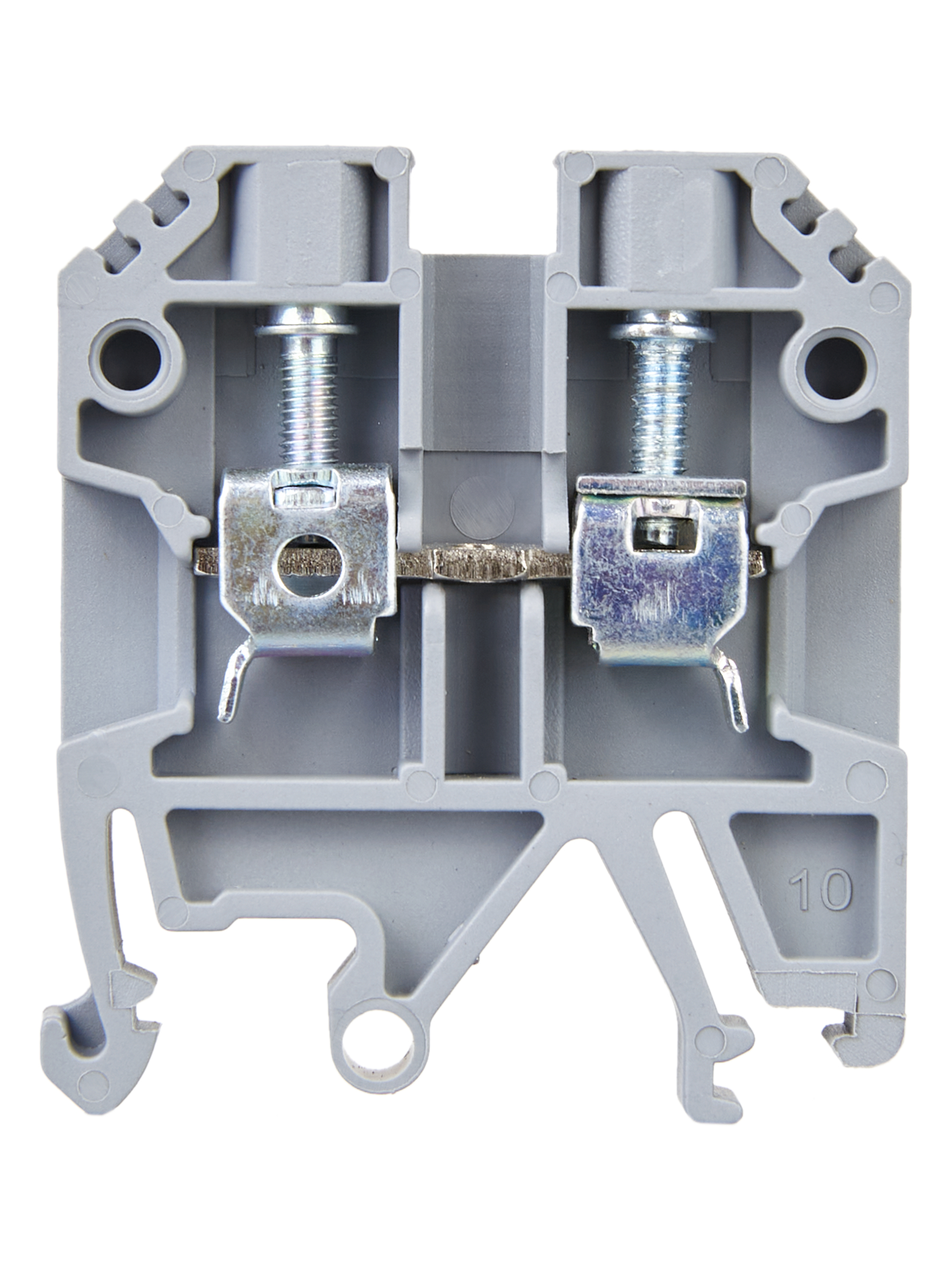Клемма винтовая КВИ-4мм2 серая IEK