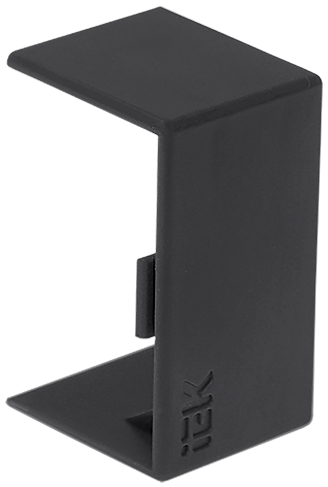 ELECOR Соединитель на стык КМС 15х10 черный (4шт/компл) IEK