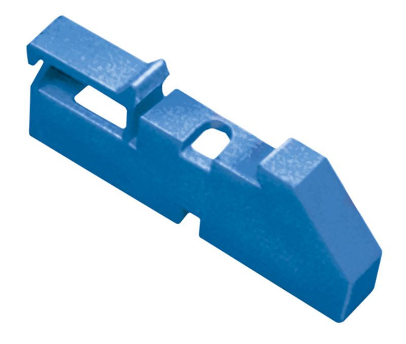 Изолятор DIN синий IEK