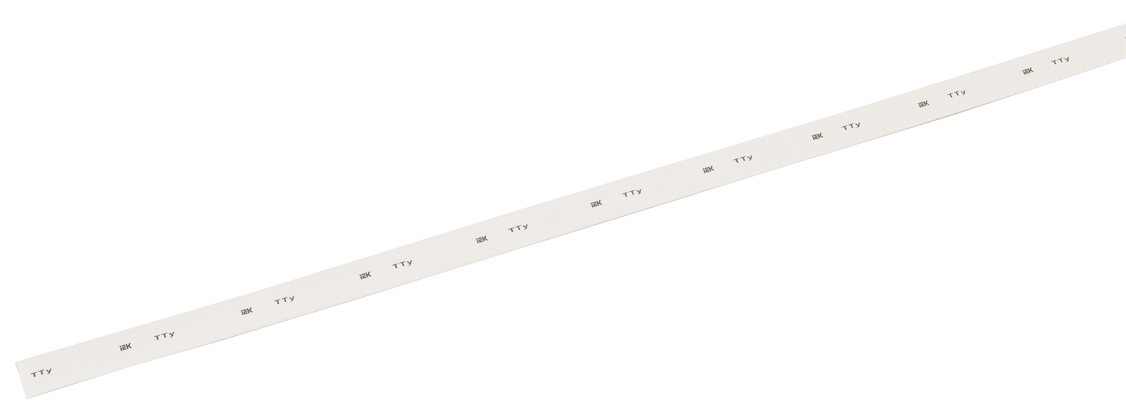 Трубка термоусадочная ТТУ нг-LS 8/4 белая (1м) IEK