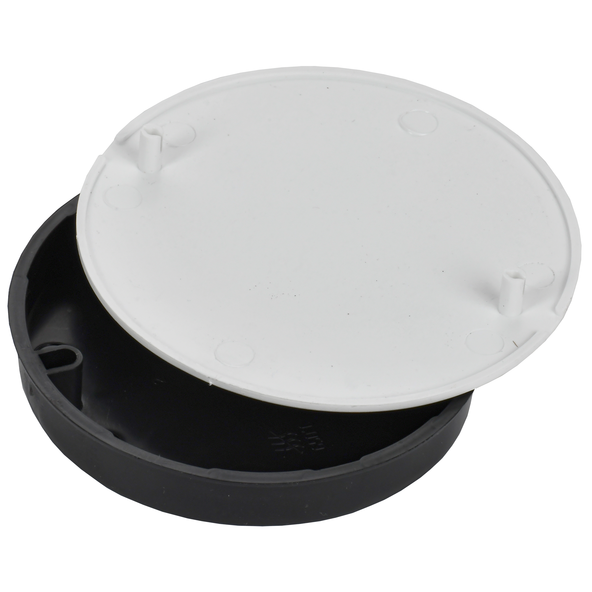 Коробка распаячная У191 D=93х15мм для твердых стен (с крышкой) IEK