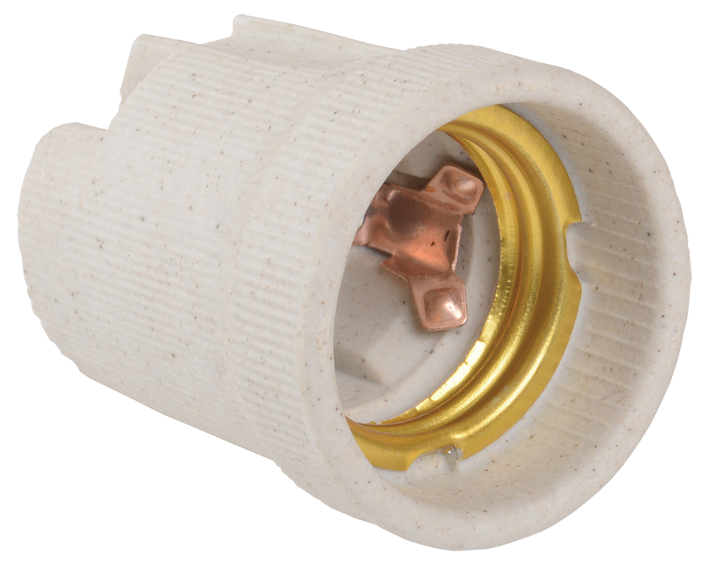 Патрон подвесной Пкр27-04-К43 керамический Е27 (200шт) (стикер на изделии) IEK