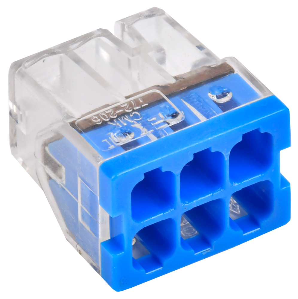 Строительно-монтажная клемма СМК 772-206 компактная IEK