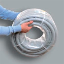 В целях экономии мы также предлагаем трубу без зонда. Упакованная гофротруба имеет легкий вес и удоб