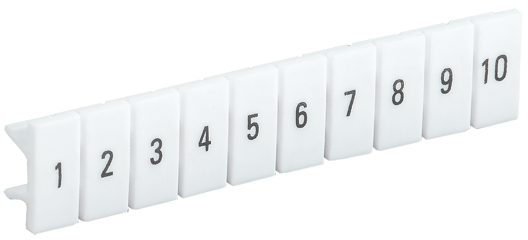 Маркеры для КПИ-2,5мм2 с нумерацией №№ 1-10 IEK