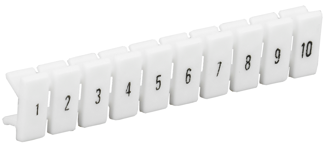 Маркеры для КПИ-1,5мм2 с нумерацией №№ 1-10 IEK