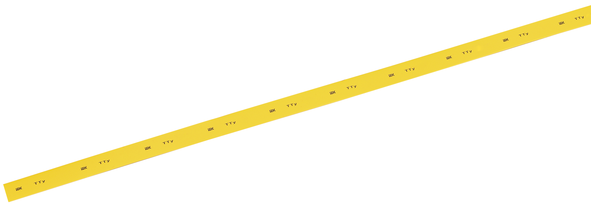 Трубка термоусадочная ТТУ нг-LS 4/2 желтая (1м) IEK