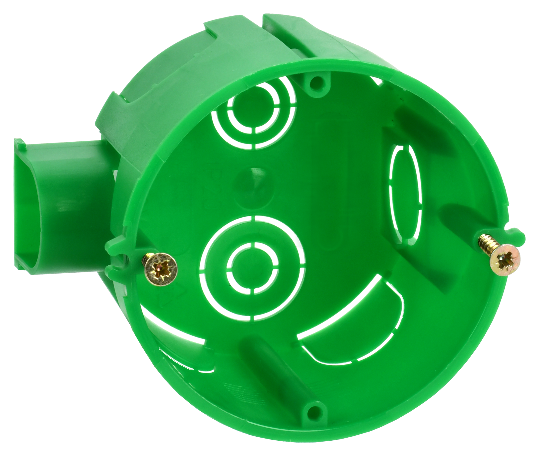 Коробка установочная КМ40004-10 блочная для твердых стен безгалогенная (HF) D=68х45мм (со стыковочным узлом) IEK