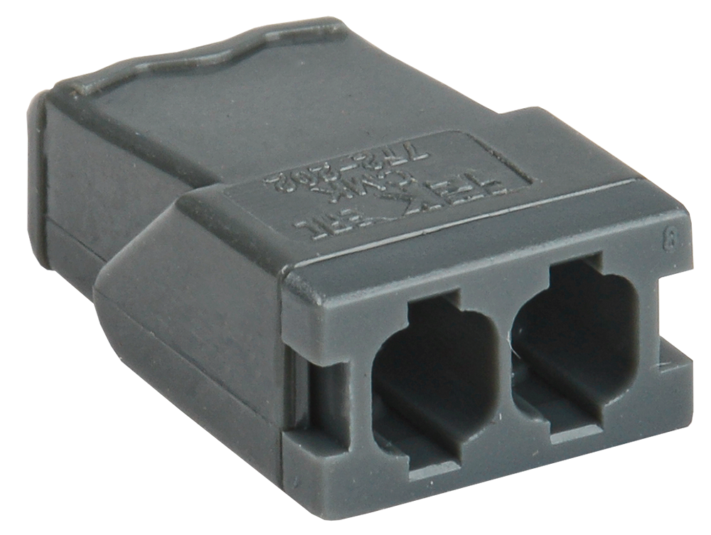 Строительно-монтажная клемма СМК 772-242 компактная с пастой IEK